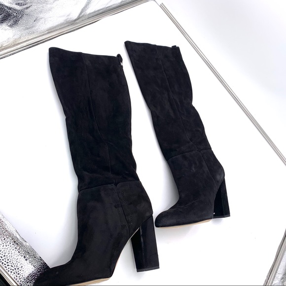 NWOT Sam Edelman Caprice Suede Knee-High Boot - Picture 4 of 15